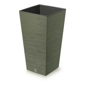 FURU SQUARE DFSH240 virágcserép - földzöld