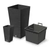FURU SQUARE DFSH240 virágcserép - antracit
