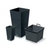 FURU SQUARE DFSH265 virágcserép - antracit
