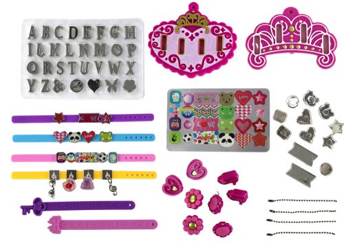 DIY betűs karkötő medál ékszerkészlet