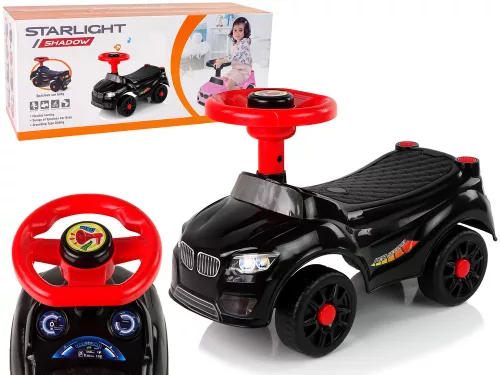 QX-3399-2 ráülős autó, fekete kürttel