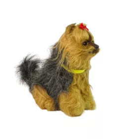   Interaktív Yorkshire Terrier kutya plüssjáték, ugat és mozgatja a farkát