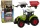 Nagy traktor LED fényekkel, hangokkal, 2 géppel, mezőgazdasági készlet