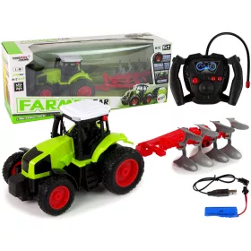   Távirányítású traktor 1:16 távirányítású gumikerekekkel