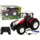 Mezőgazdasági traktor 1:24 Távirányítású R/C Pilot Farm fehér és piros