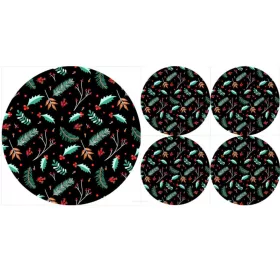 BERTONI EE Kerek asztali alátét szett 1+4 - HOLLY