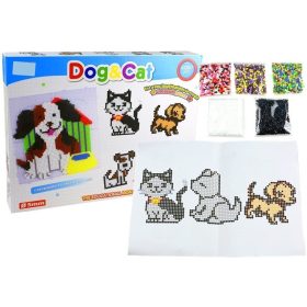 Kutya és macska mozaik gyöngykészlet 6000 db