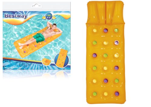 Felfújható úszómatrac, sárga, 188 x 71 cm, Bestway 43014