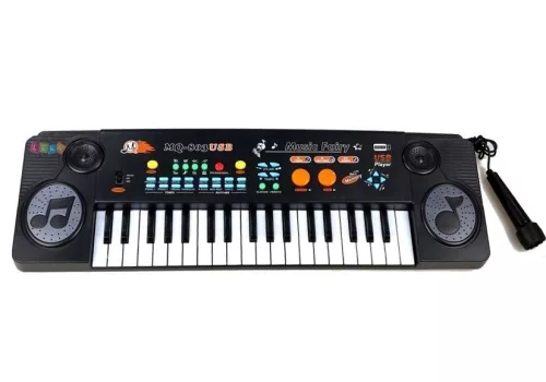Billentyűs orgona mikrofonnal, 37 billentyű, USB