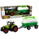 Gyerek traktor utánfutóval Tartálykocsi Farm