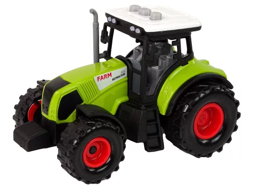 Traktor gépekkel, tartálykocsival, LED hangokkal
