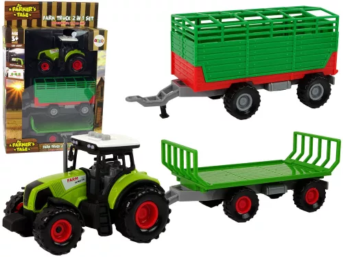 Traktor utánfutóval