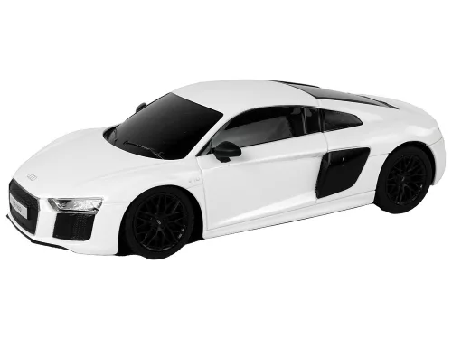 Autó távirányítós autó RC Audi R8 Rastar Pilot fehér 1:24