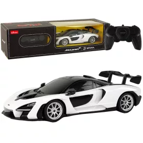   RC autó távirányítós autó McLaren Rastar Pilot fehér 1:24