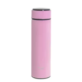 AD 4506 rózsaszín Termosz LED 473ml rózsaszín