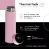AD 4506 rózsaszín Termosz LED 473ml rózsaszín