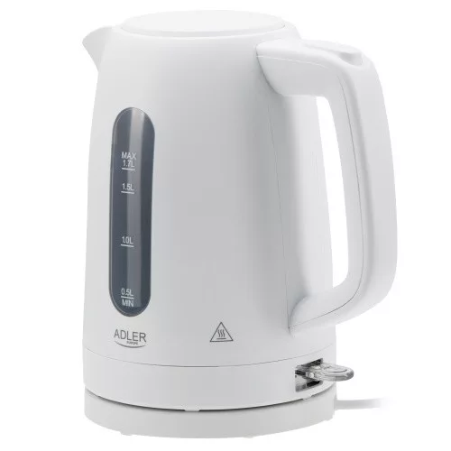 AD 1379w elektromos vízforraló 1,7 l | Strix | lapos fűtőtest | automatikus kikapcsolás | fehér