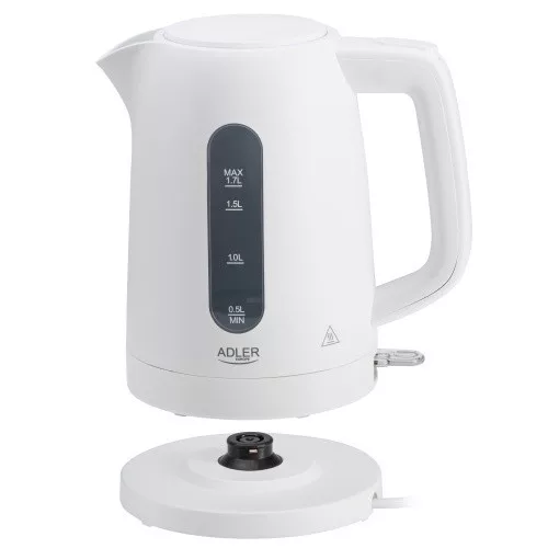 AD 1379w elektromos vízforraló 1,7 l | Strix | lapos fűtőtest | automatikus kikapcsolás | fehér