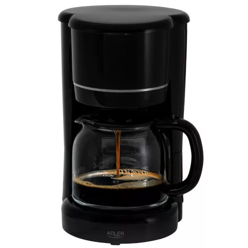 AD 4383 fekete csepegtetős kávéfőző őrölt kávéhoz 1,5 l