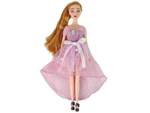 Emily hosszú hajú fehér cica baba