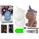 Unicorn DIY gyémánt kristálykészlet barna
