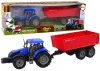 Traktor pótkocsival Mezőgazdasági jármű Kék Farm