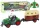 RC Traktor Távirányítós Traktor Mezőgazdasági Gép Pótkocsi Távirányító 1:24
