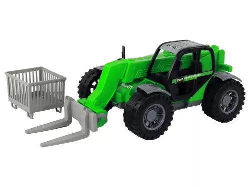 Mezőgazdasági jármű traktor zöld daru mezőgazdasági gép