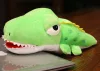 Plüss Kabala Krokodil Zöld Kézibáb 30 cm
