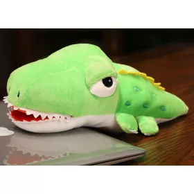 Plüss Kabala Krokodil Zöld Kézibáb 30 cm
