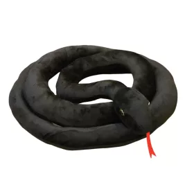 Plüssjáték Kígyó Fekete 110 cm