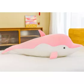 Plüss Rózsaszín Delfin Kabalafigurák 70 cm