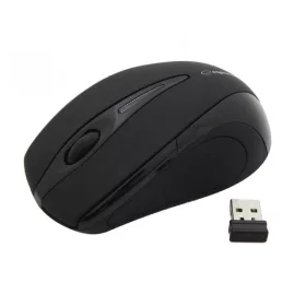   EM101K vezeték nélküli egér 2,4 GHz 3D, optikai USB Antares fekete