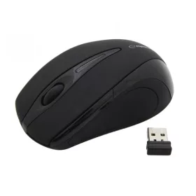   EM101K vezeték nélküli egér 2,4 GHz 3D, optikai USB Antares fekete