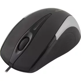 EM102S Esperanza vezetékes egér 3d opt. usb sirius ezüst