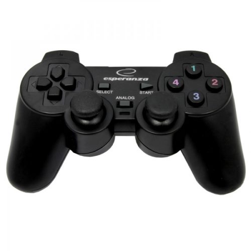 EG102 Gamepad PC USB Warrior fekete Esperanza