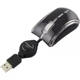 EM109K Elaneo egér mini optikai USB fekete