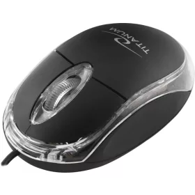 TM102K optikai USB 3D vezetékes egér Raptor fekete Titanum