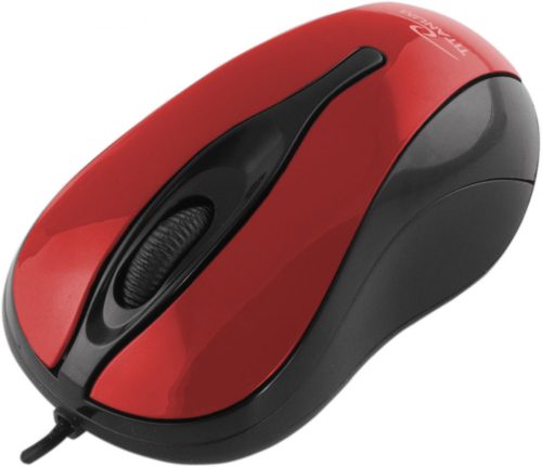 TM103R egér Hornet Red Titanum Vezetékes 3D optikai USB