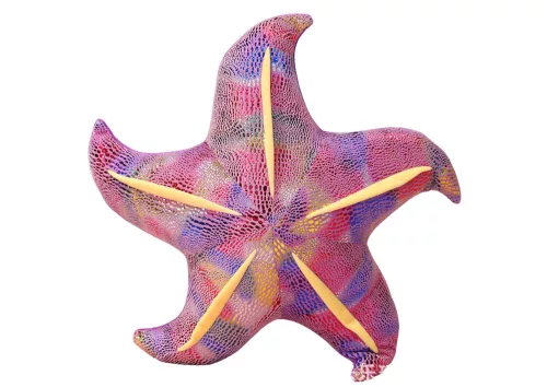 Plüss Csillag Kabala Párna Lila 45 cm