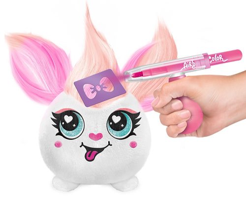 Plüss frizura design kabala - szett kézi airbrush csillogással