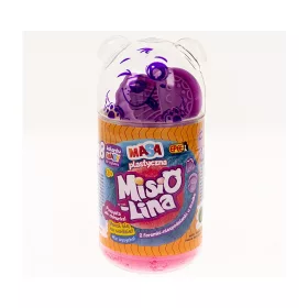 Misiolina modellezőgyurma 2x50g 2 db rózsaszín-lila forma