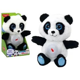 Panda Maci Alvó Altatódal Lámpa Plüssjáték 30 cm