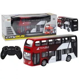 RC emeletes busz lámpákkal
