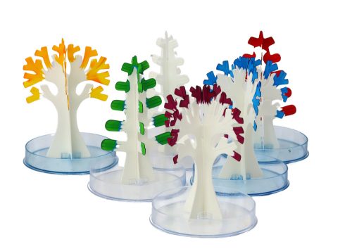 Kreatív oktatókészlet kristályfák termesztéséhez