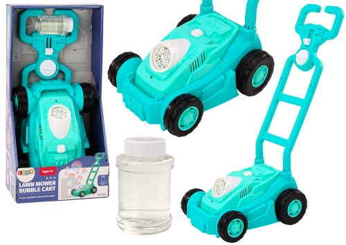 Bubble Machine fűnyíró traktorhoz, zöld fogantyúval