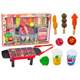 Party Grill Ételek Italok Zöldségek 40 Darabos Szett