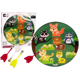 Mágneses Állatos Darts Arcade Játék Zöld