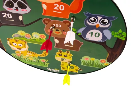 Mágneses Állatos Darts Arcade Játék Zöld