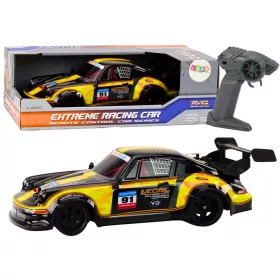 RC autó 1:16 gumi kerekekkel Drift sárga
